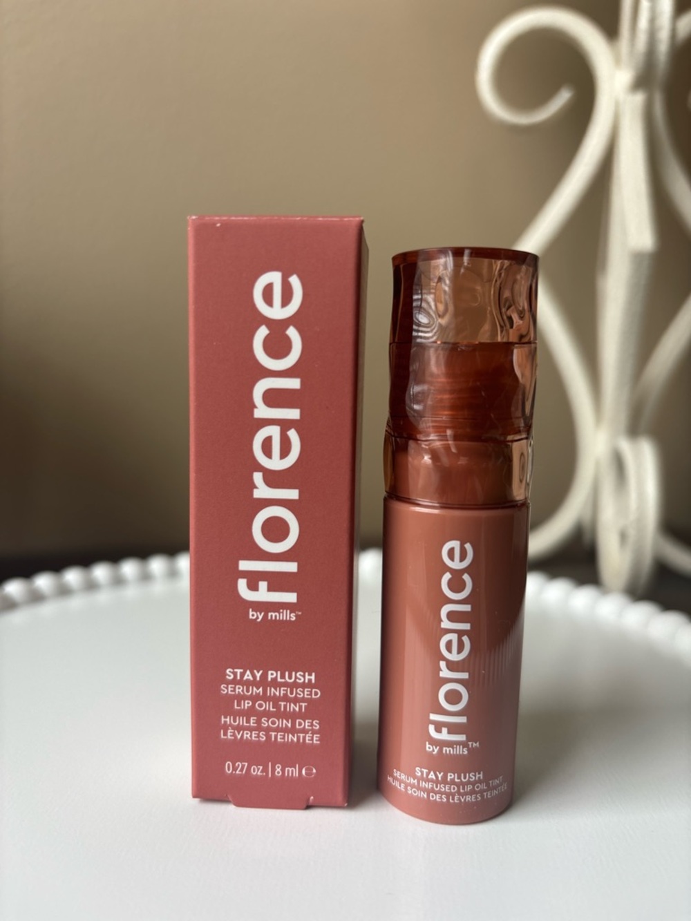 Florence by Mills Stay Plush Serum Infused Lip Oil Tint